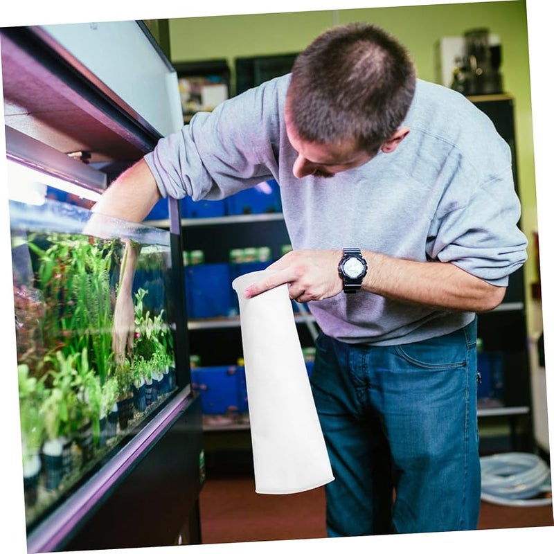 Aquarium Sump Mesh Sock 150um High Flow Water Filter Pp Non Woven Fabric White - Image 5